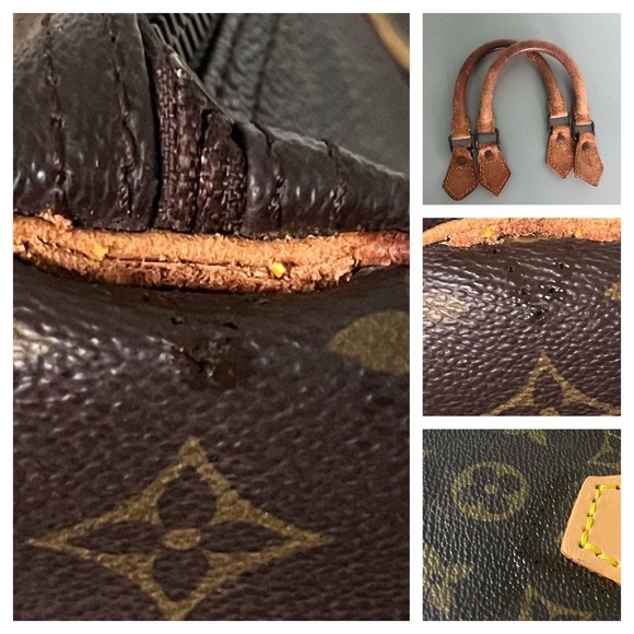 Louis Vuitton Speedy 40 Monogram Canvas Duffle Bag 8906MB date code - Picture 15 of 16